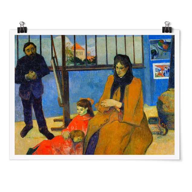 Plakater kunsttryk Paul Gauguin - The Schuffenecker Family
