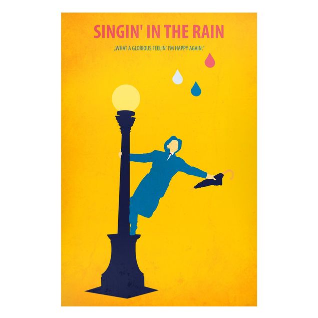 Billeder kunsttryk Film Poster Singing In The Rain