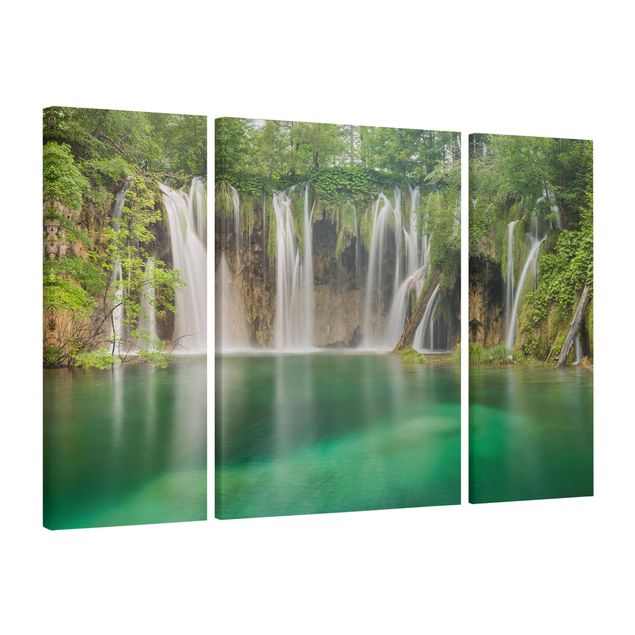 Billeder landskaber Waterfall Plitvice Lakes
