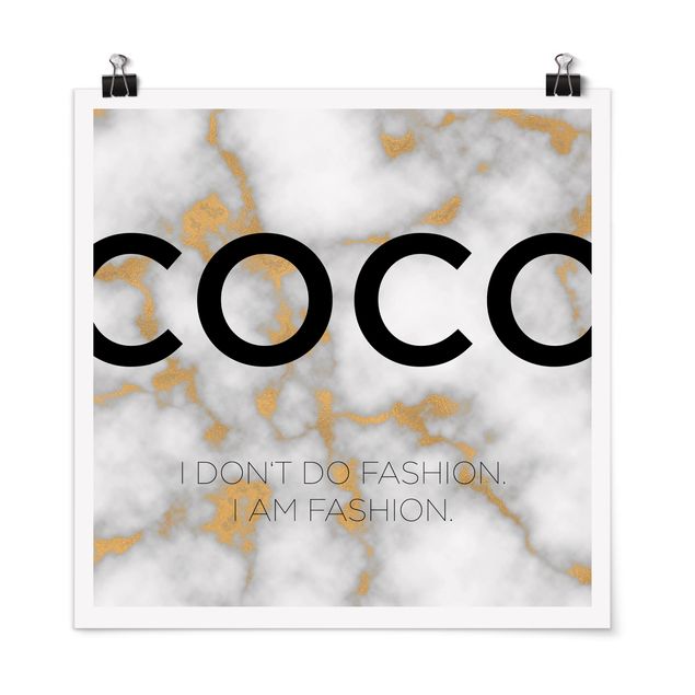 Billeder ordsprog Coco - I Dont Do Fashion