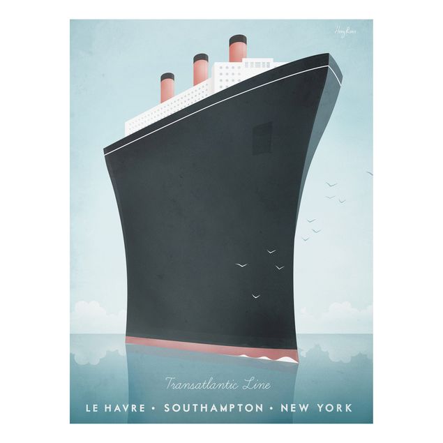 Billeder landskaber Travel Poster - Cruise Ship