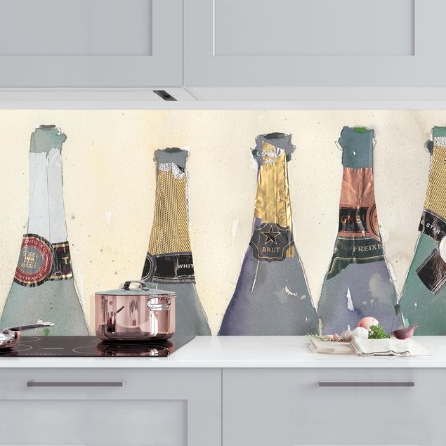 køkken dekorationer Uncorked - Champagne