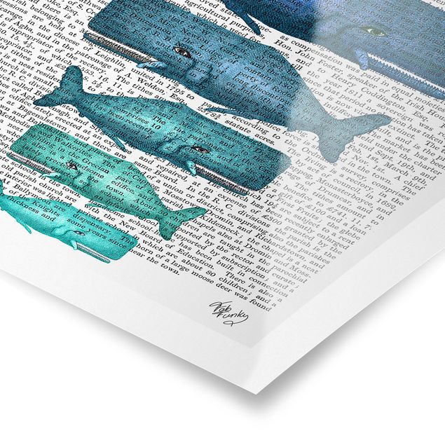 Billeder Animal Reading - Whale Family