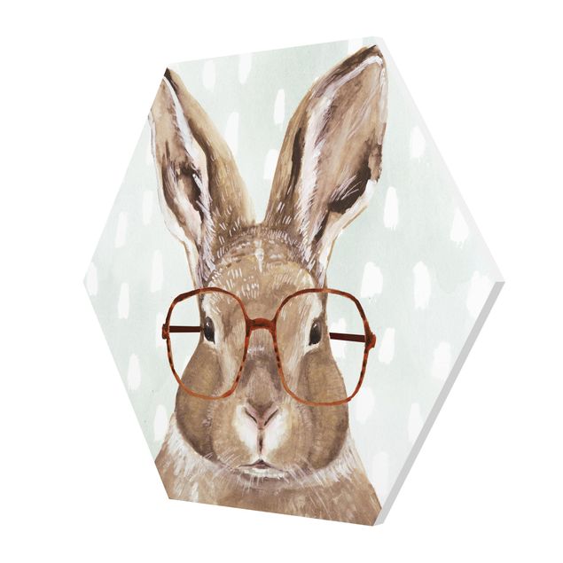 Billeder Animals With Glasses - Rabbit