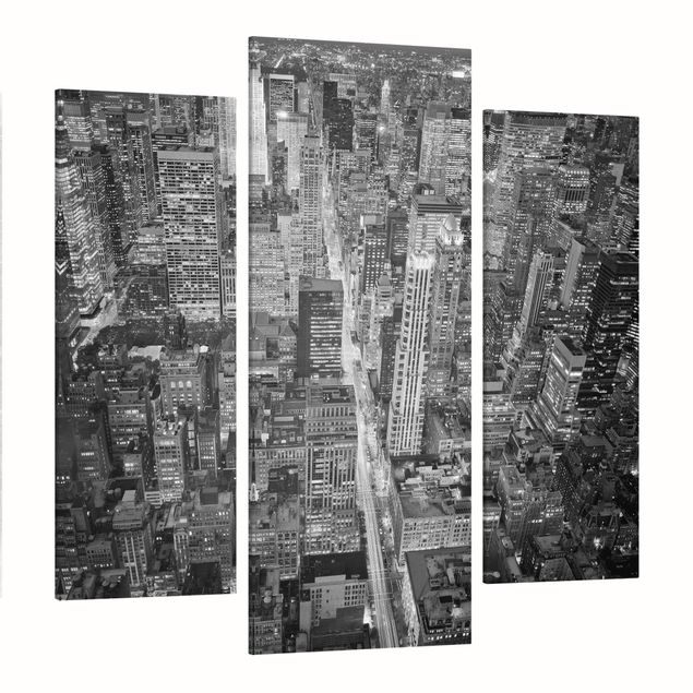 Billeder på lærred arkitektur og skyline Midtown Manhattan II
