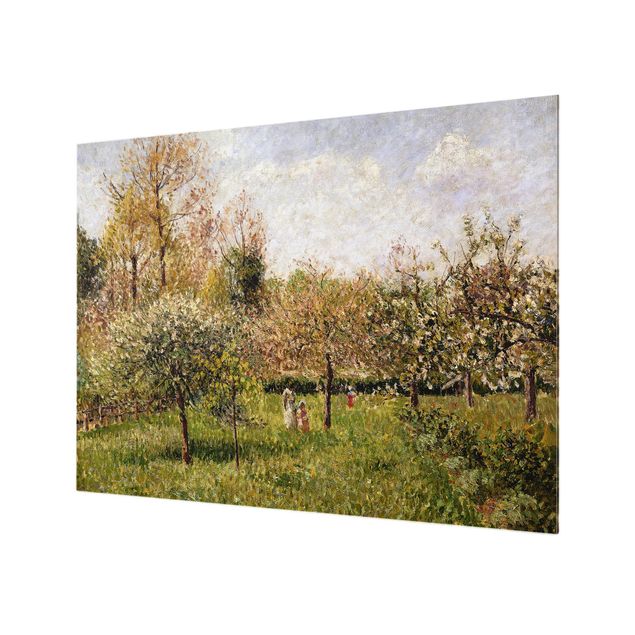 Kunst stilarter romantikken Camille Pissarro - Spring In Eragny