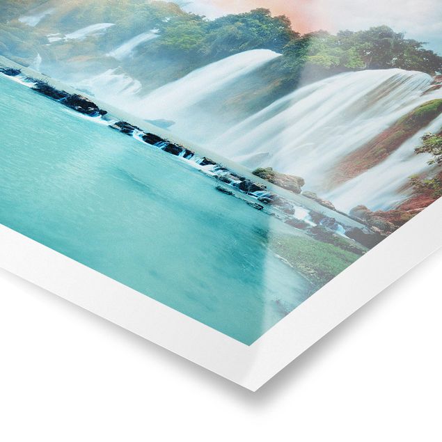 Billeder natur Waterfall Panorama