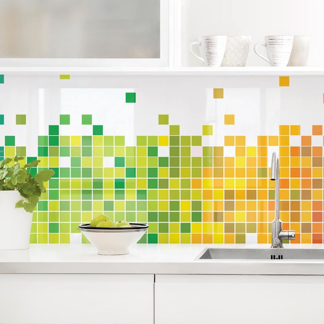 køkken dekorationer Pixel Rainbow