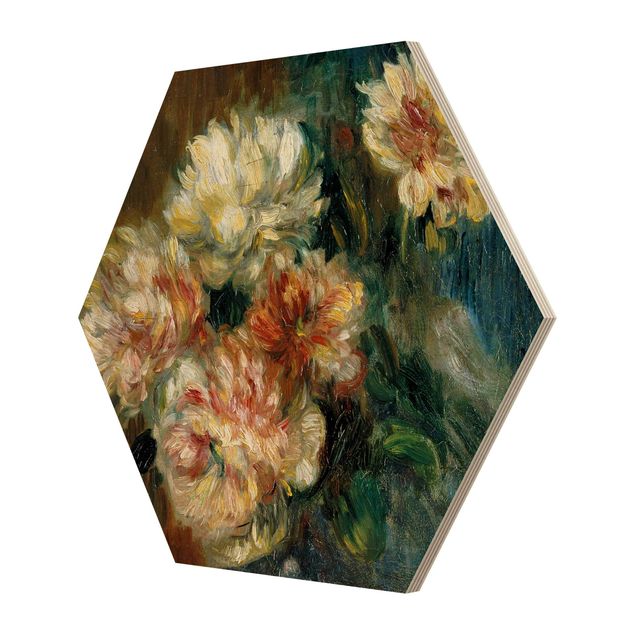 Billeder Auguste Renoir - Vase of Peonies