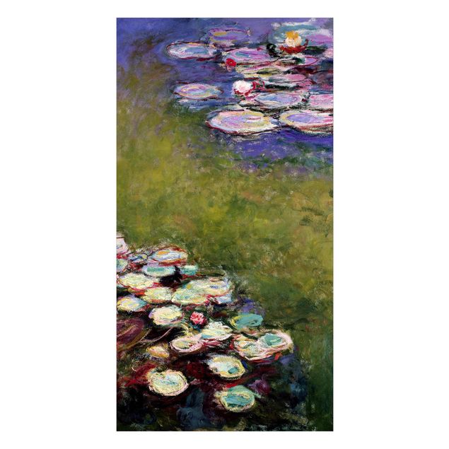Vægbeklædning brusekabine Claude Monet - Water Lilies