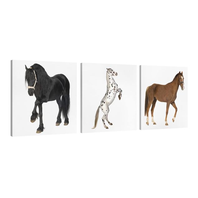 Billeder moderne Three Horses Trio