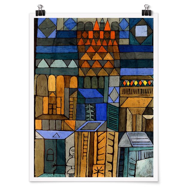 Billeder arkitektur og skyline Paul Klee - Beginning Coolness