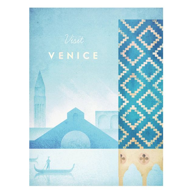 køkken dekorationer Travel Poster - Venice