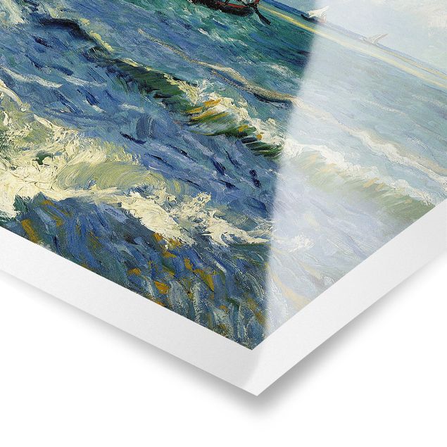 Billeder landskaber Vincent Van Gogh - Seascape Near Les Saintes-Maries-De-La-Mer