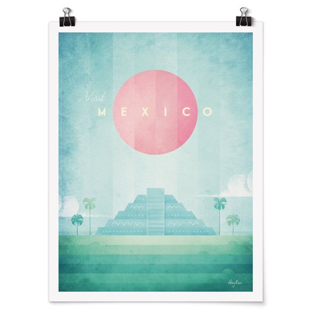 Billeder arkitektur og skyline Travel Poster - Mexico