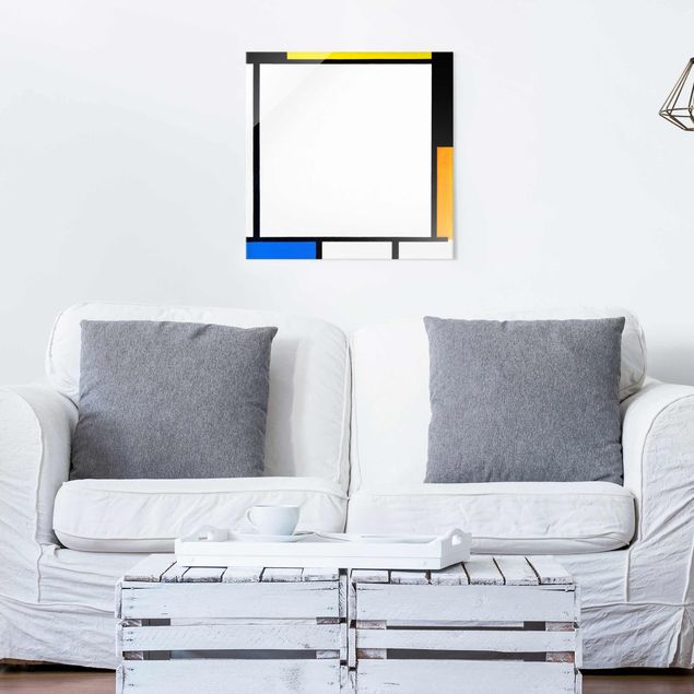 Billeder kunsttryk Piet Mondrian - Composition II
