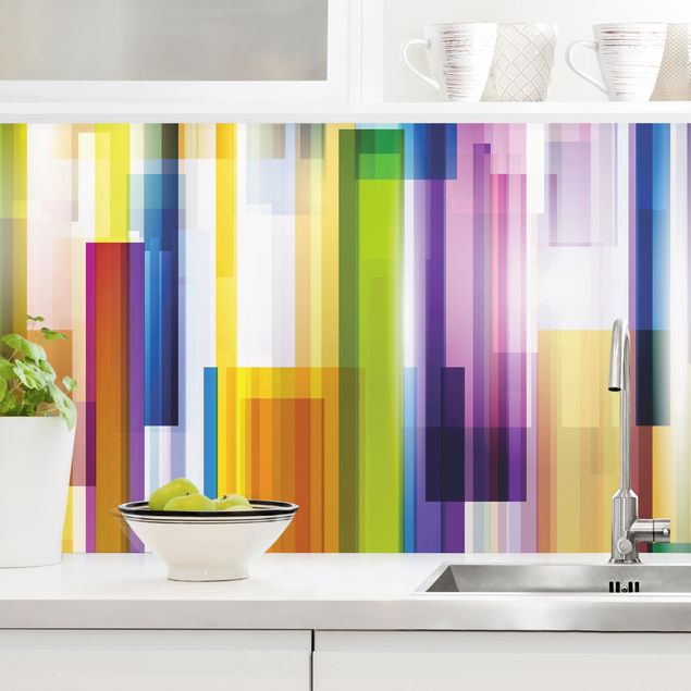 køkken dekorationer Rainbow Cubes II