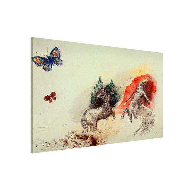 Kunst stilarter Odilon Redon - Battle of the Centaurs