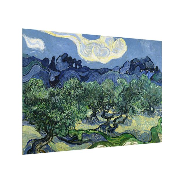 Kunst stilarter pointillisme Vincent van Gogh - Olive Trees