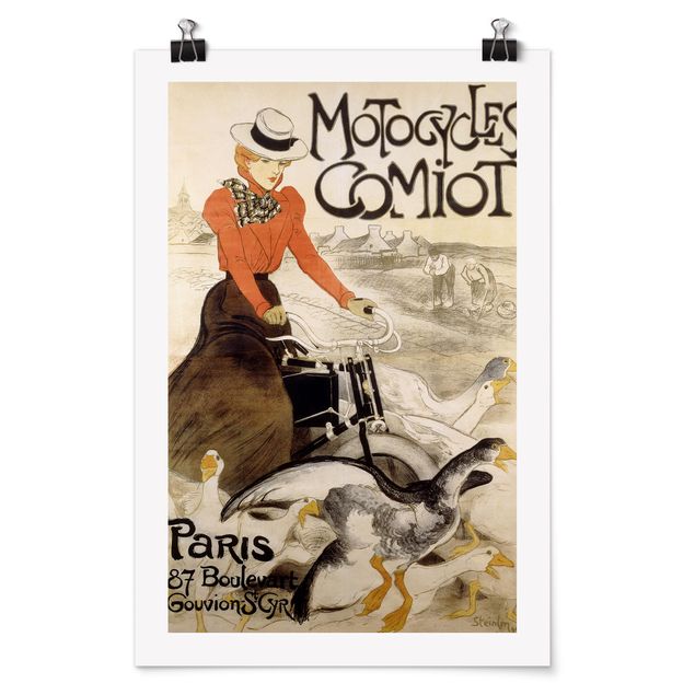 Plakater ordsprog Théophile Steinlen - Poster For Motor Comiot