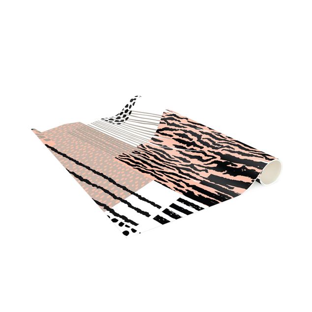 Moderne tæpper Animal Print Zebra Tiger Leopard Australia
