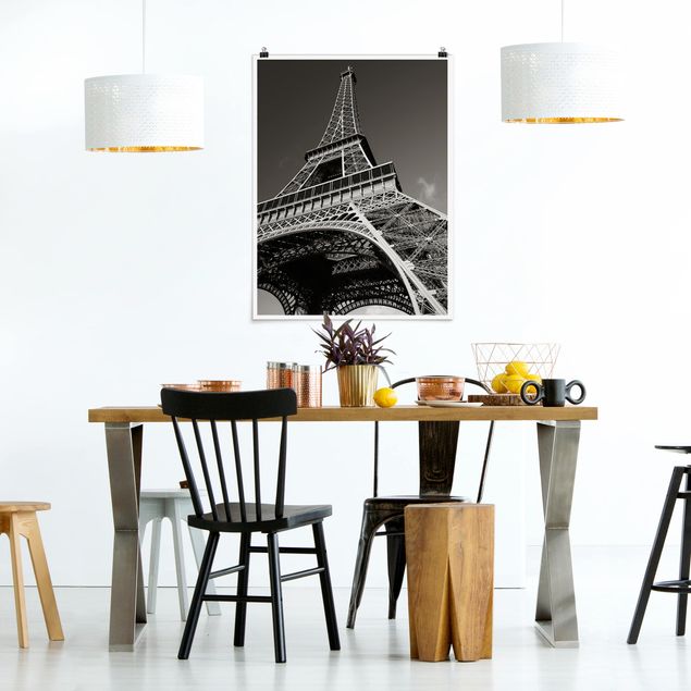 Plakater arkitektur og skyline Eiffel tower