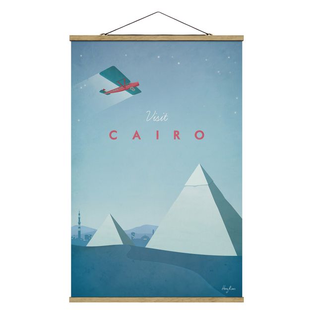 Billeder retro Travel Poster - Cairo