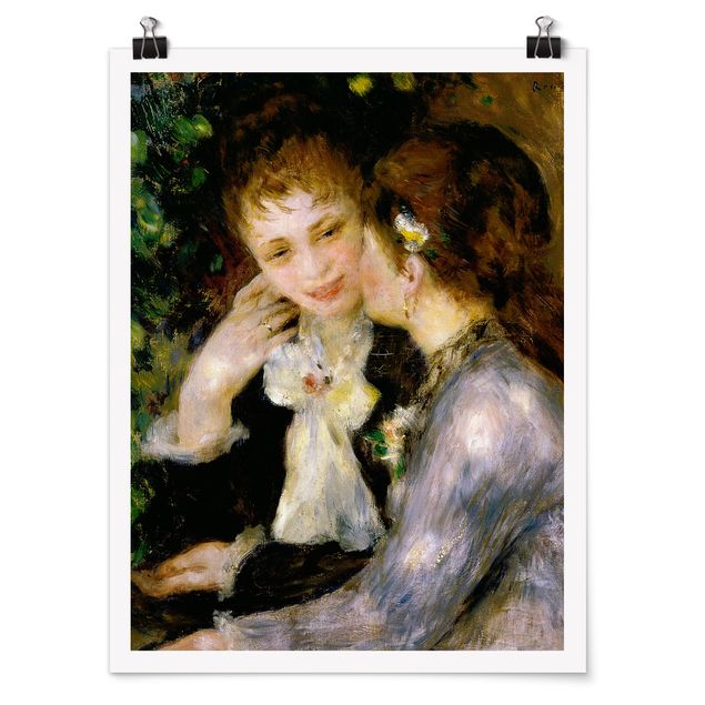 Plakater kunsttryk Auguste Renoir - Confidences