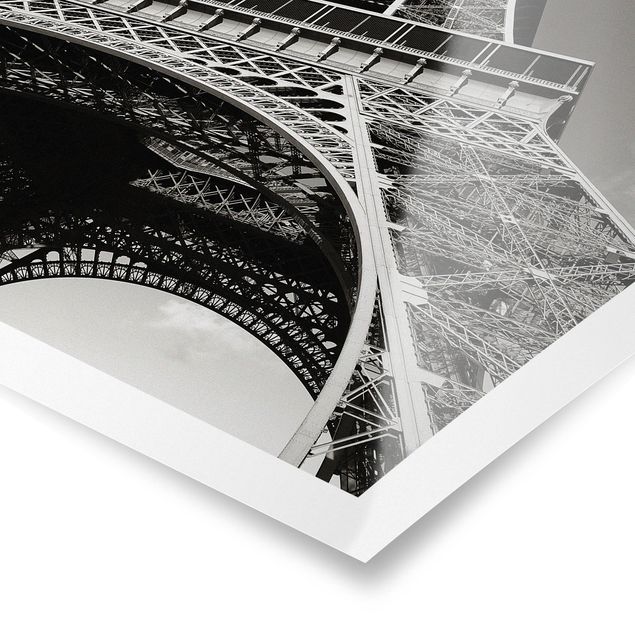 Billeder sort og hvid Eiffel tower
