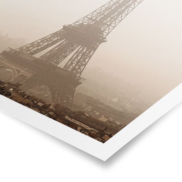 Plakater vintage Tour Eiffel