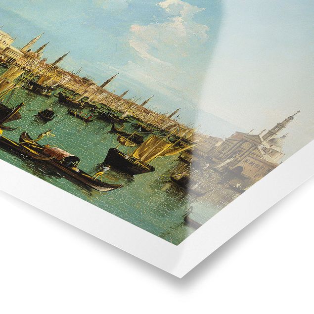 Plakater arkitektur og skyline Bernardo Bellotto - Bacino di San Marco, Venedig