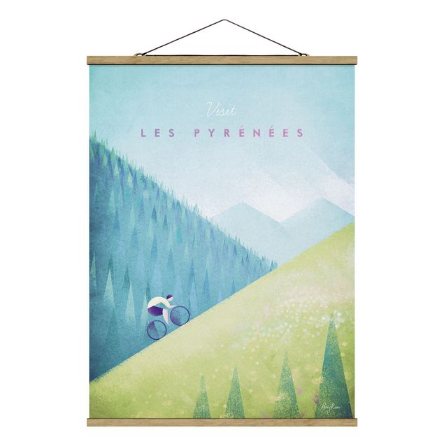 Billeder arkitektur og skyline Travel Poster - The Pyrenees