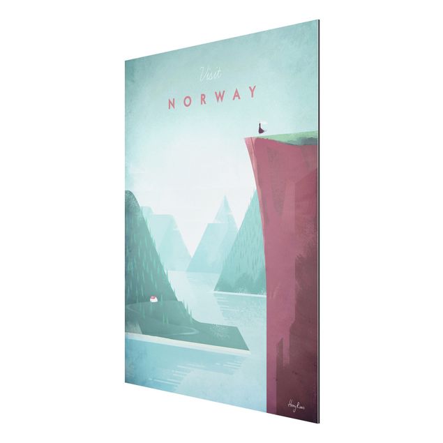 Billeder landskaber Travel Poster - Norway
