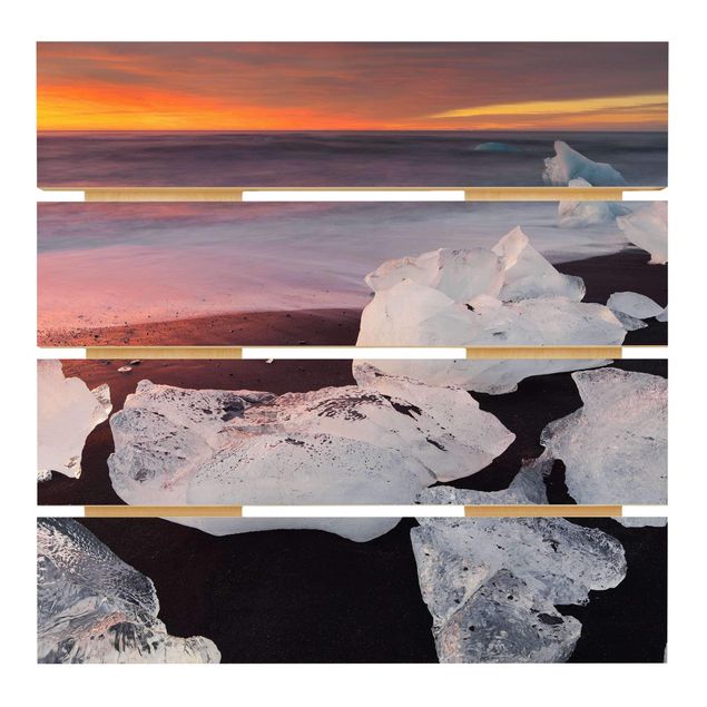 Billeder Rainer Mirau Chunks Of Ice Jökulsárlón Iceland