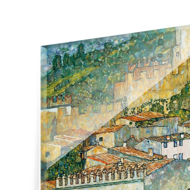 Kunsttryk Gustav Klimt - Malcesine On Lake Garda
