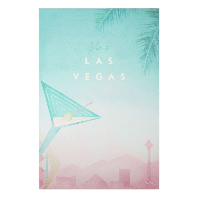 Billeder arkitektur og skyline Travel Poster - Viva Las Vegas
