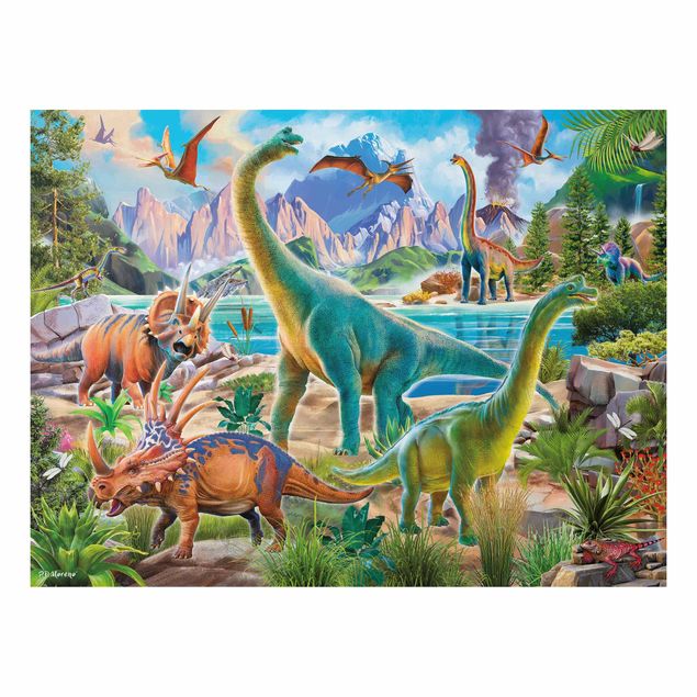 Billeder katte Brachiosaurus And Tricaterops