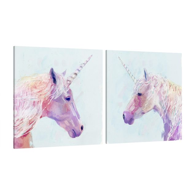 Billeder dyr Mystic Unicorn Set I