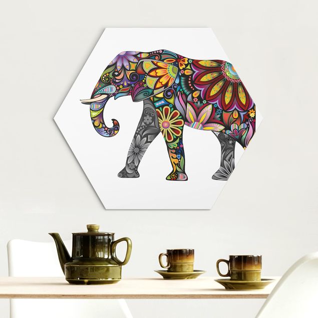Billeder elefanter No.651 Elephant Pattern