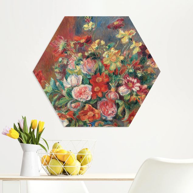 Kunst stilarter impressionisme Auguste Renoir - Flower vase