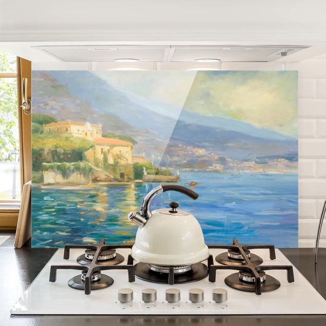 køkken dekorationer Italian Landscape - Sea