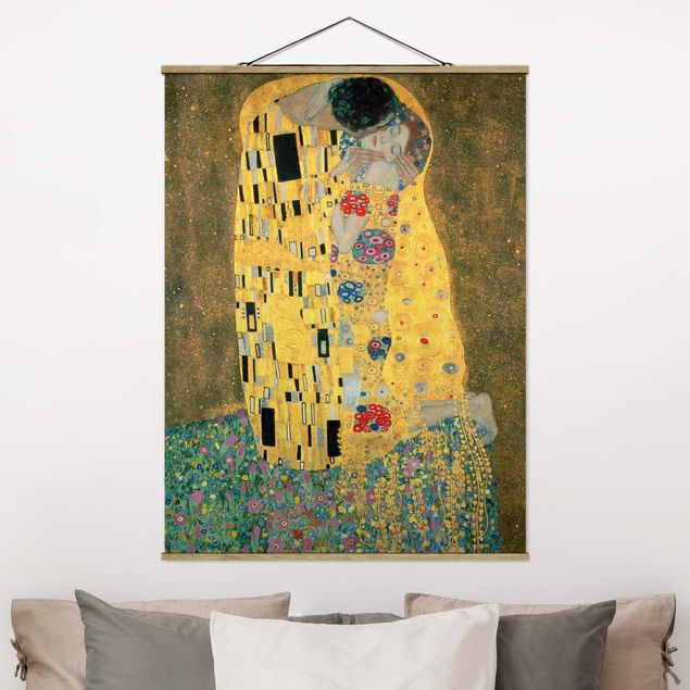 Kunst stilarter art deco Gustav Klimt - The Kiss