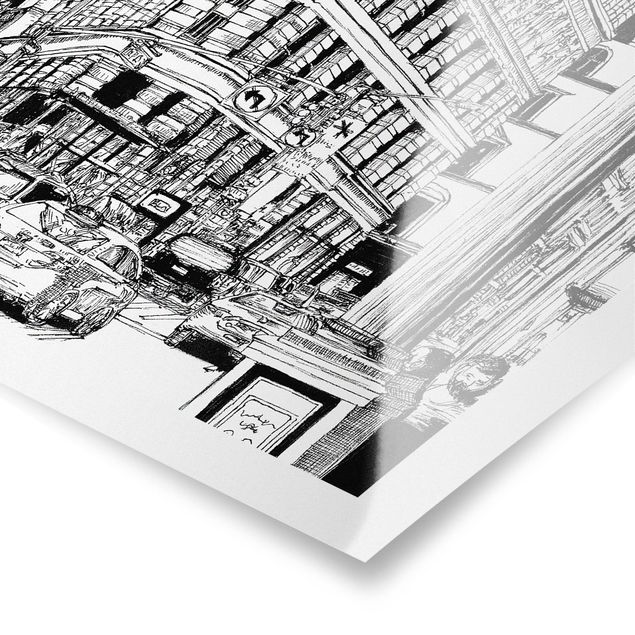 Plakater City Study - Flatiron Buidling