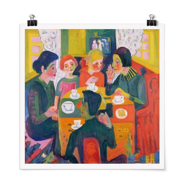 Billeder kaffe Ernst Ludwig Kirchner - Coffee Table