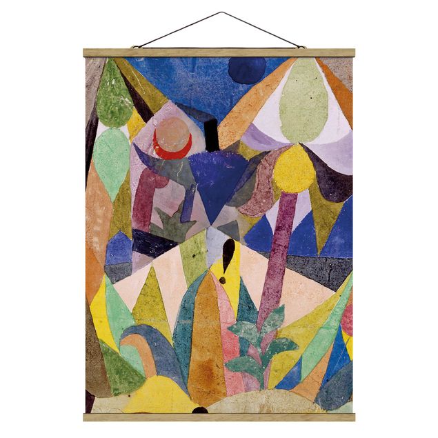 Billeder kunsttryk Paul Klee - Mild tropical Landscape
