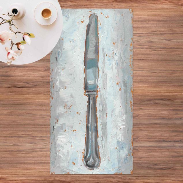 Tæppe til altan Impressionistic Cutlery - Knife