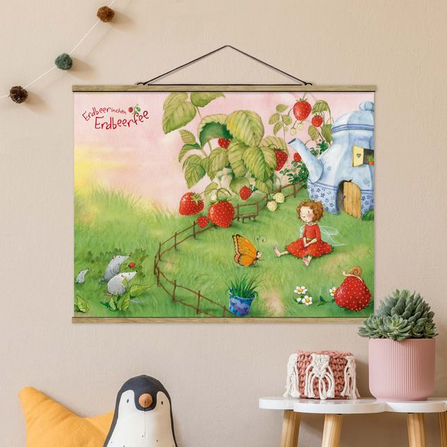 Børneværelse deco Little Strawberry Strawberry Fairy - In The Garden