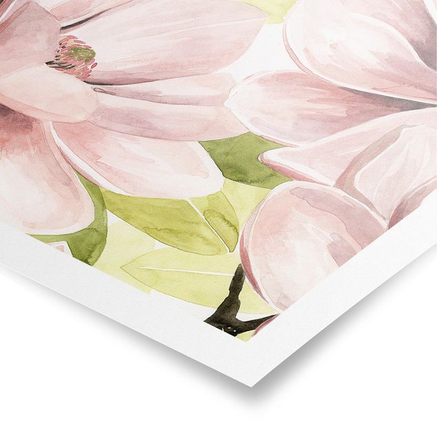 Billeder lyserød Magnolia Blushing II