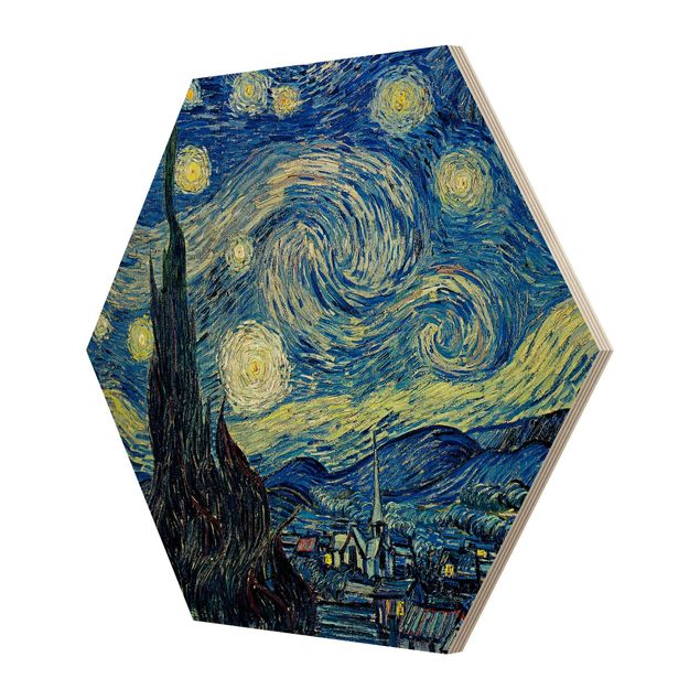 Billeder Vincent van Gogh Vincent Van Gogh - The Starry Night