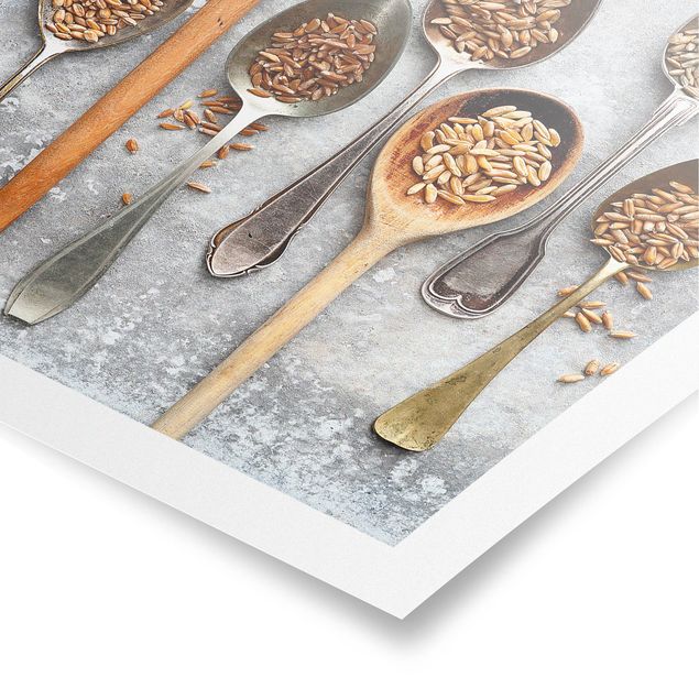 Billeder Cereal Grains Spoon